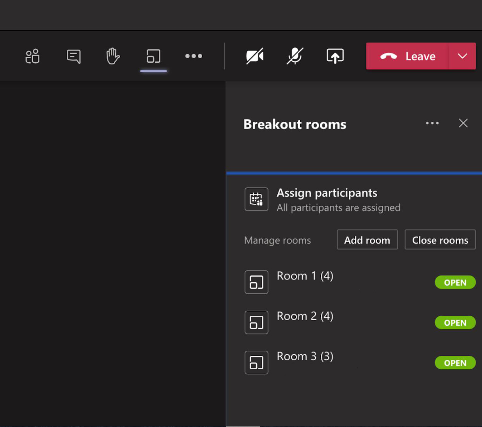 How To Use Breakout Rooms In Microsoft Teams Meetings The Big Bang Partnership