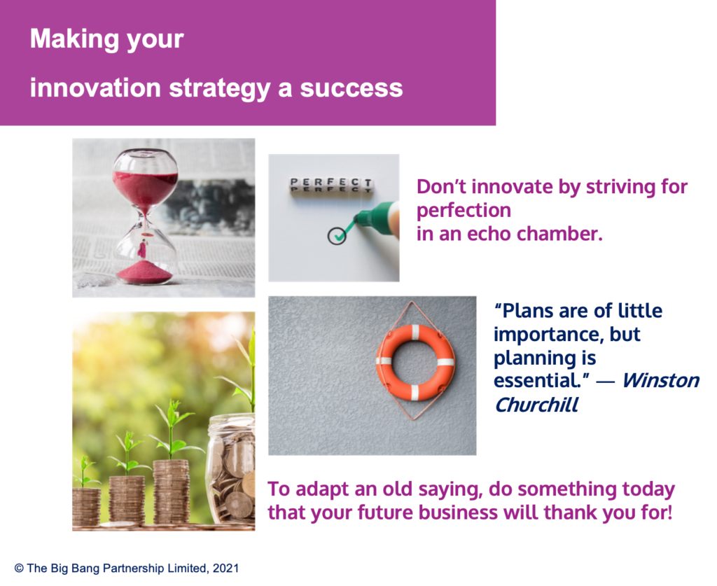 Making your innovation strategy a success