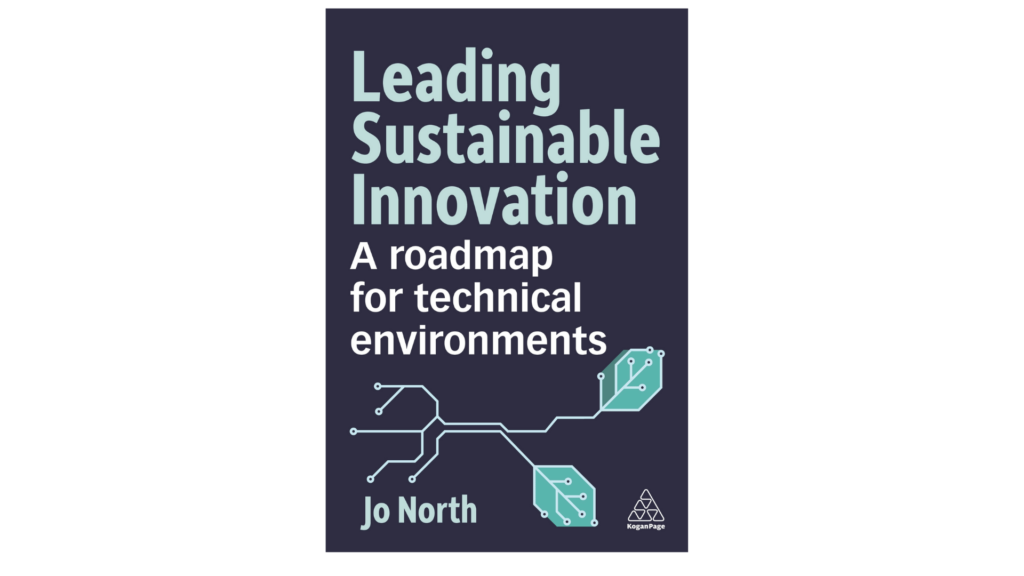 Leading Sustainable Innovation by Jo North, Book Cover